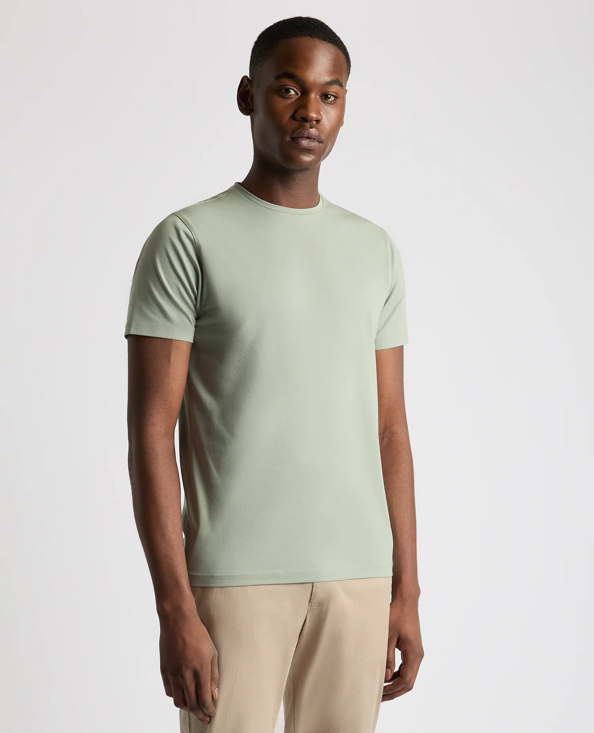 Remus Uomo Cotton Stretch Crew Neck T-Shirt