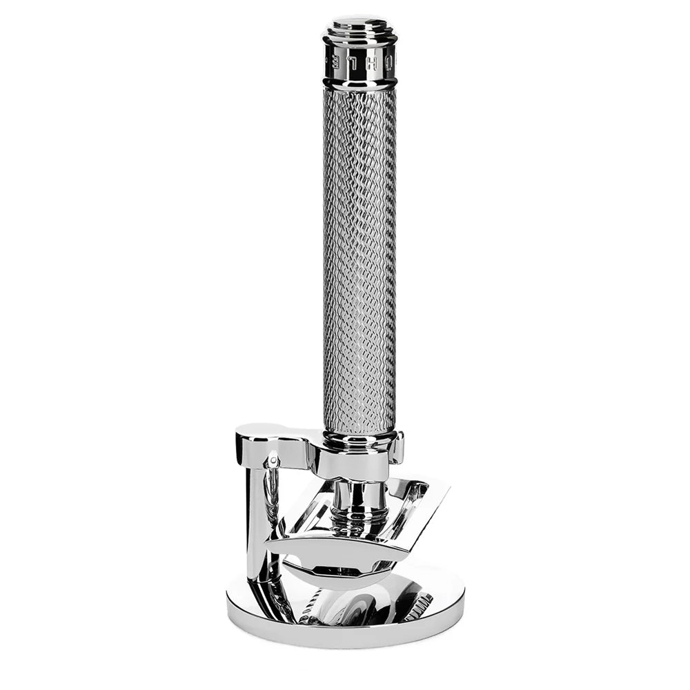 MÜHLE TRADITIONAL Black Chrome R89 Safety Razor - Closed Comb