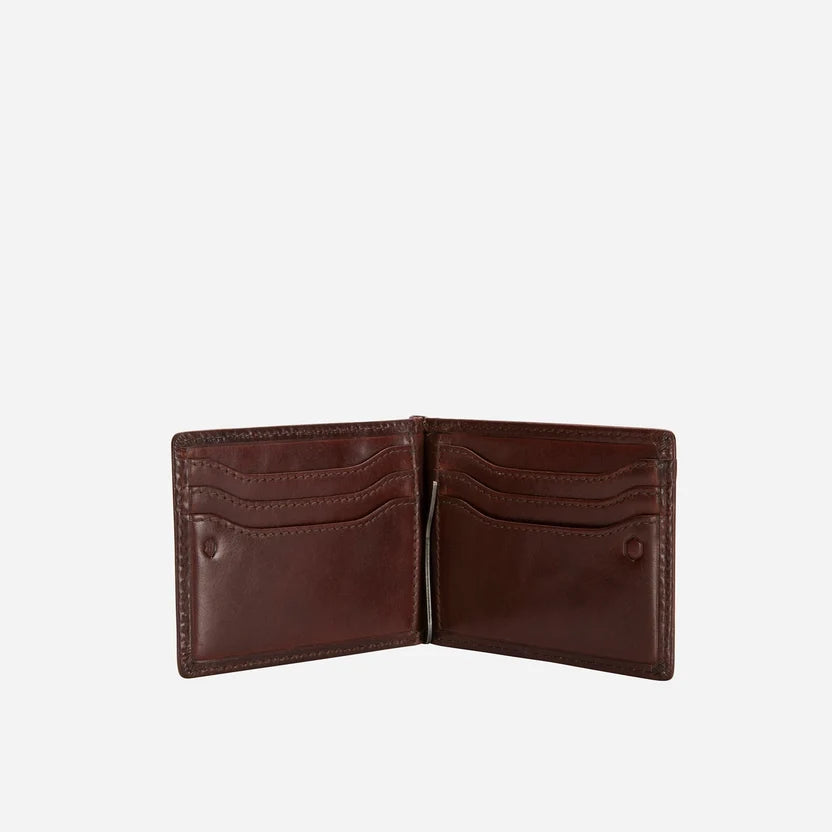 Jekyll & Hide OXFORD LEATHER MONEY CLIP WALLET