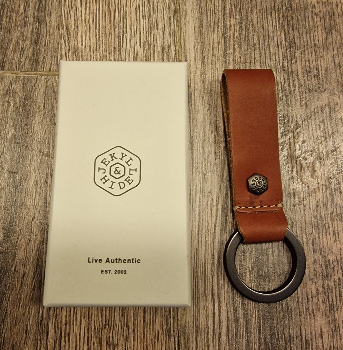 Jekyll & Hide Leather Key Rings