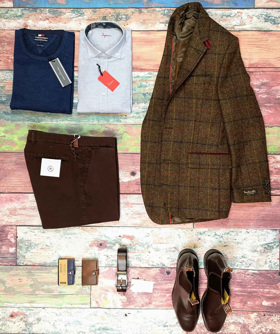 Winter Tweed Jacket and Chinos