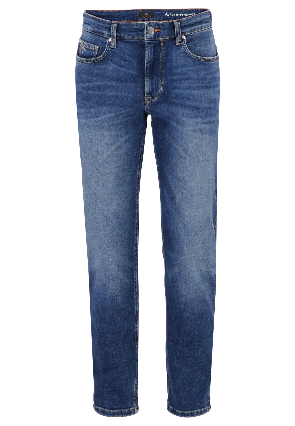 FYNCH-HATTON Tapered Fit Stretch Denim