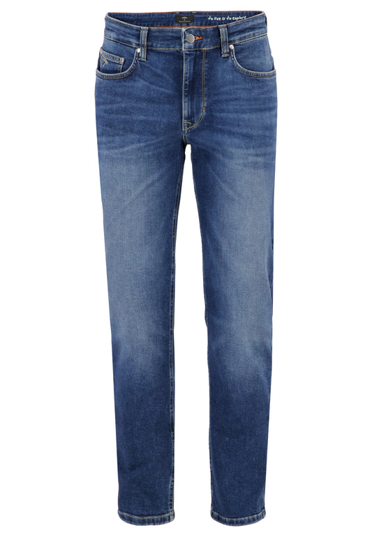 FYNCH-HATTON Tapered Fit Stretch Denim