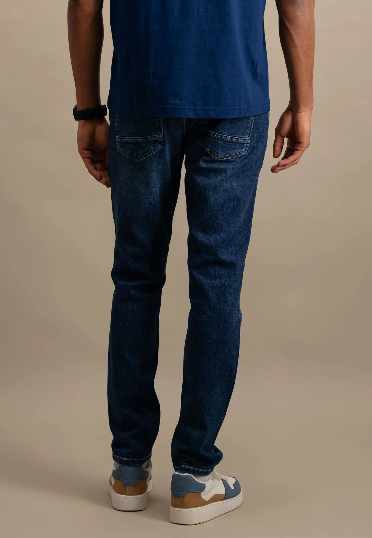 FYNCH-HATTON Tapered Fit Stretch Denim