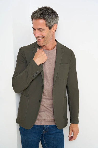 R2 Amsterdam Summer Travel Jacket - Dark Green
