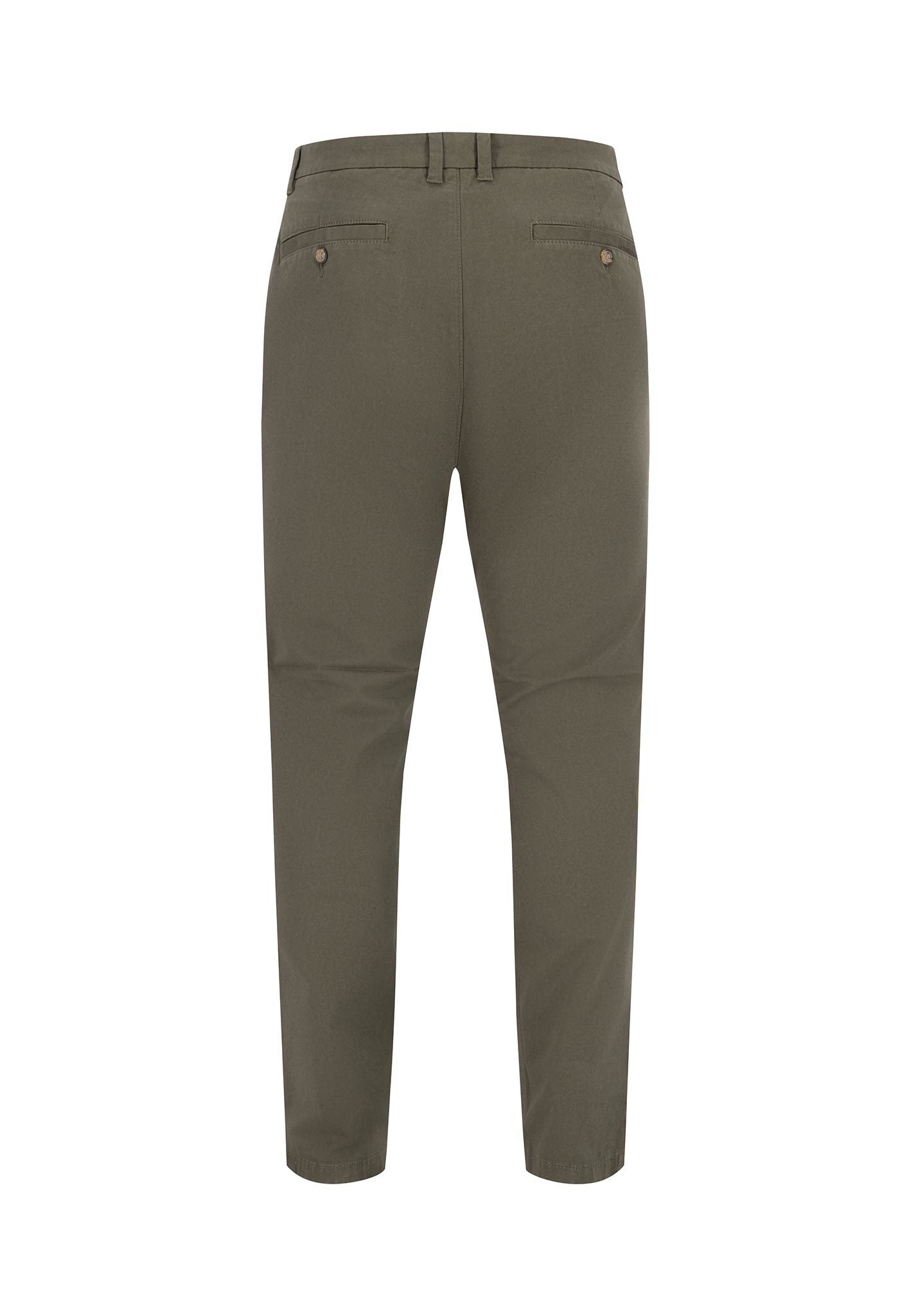 FYNCH-HATTON REGULAR FIT STRETCH COTTON CHINOS