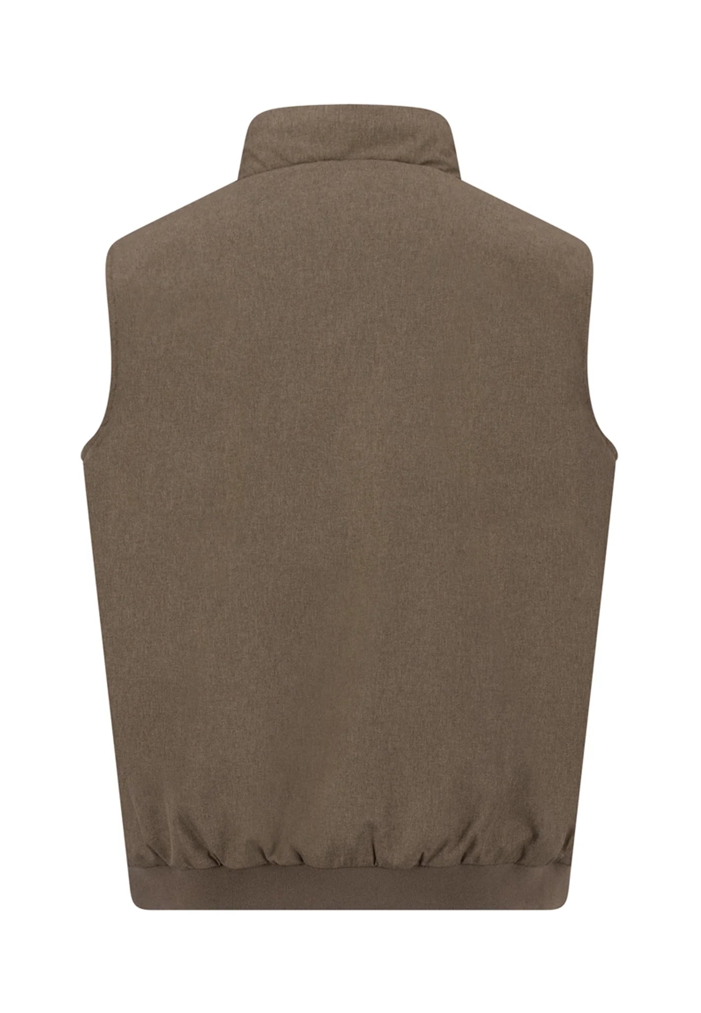 FYNCH-HATTON Quilted vest with stand-up collar