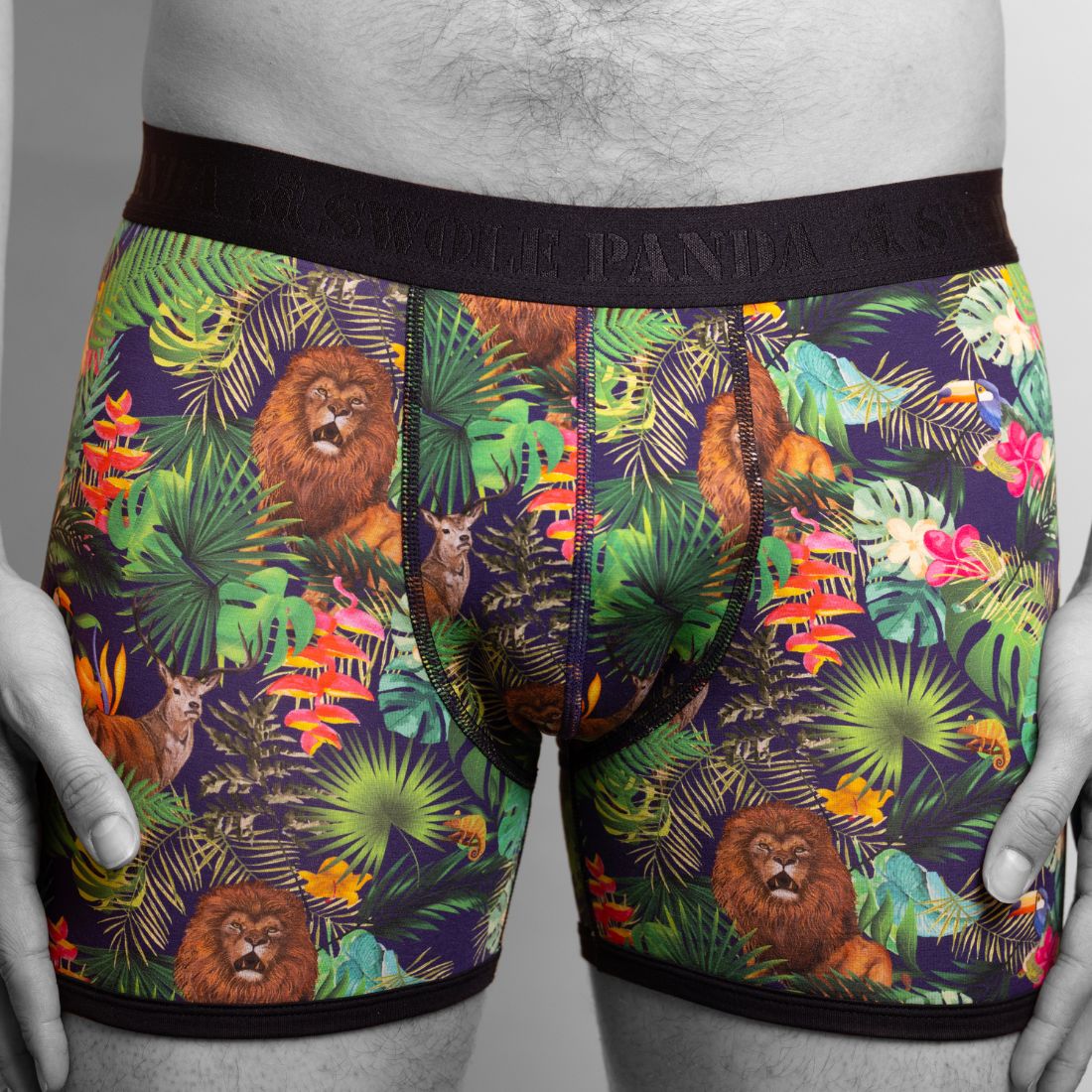 Swole Panda bamboo boxers