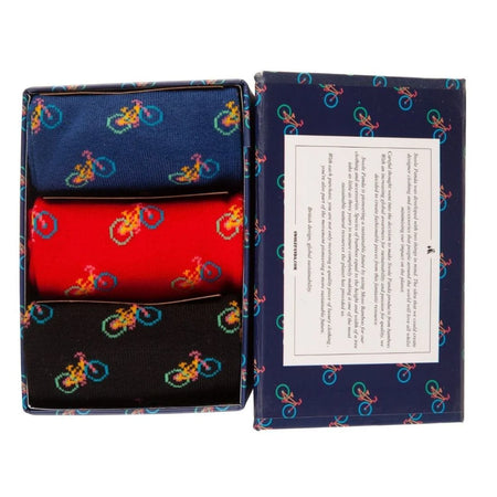 SWOLE PANDA Bicycle Sock Box - 3 Pairs