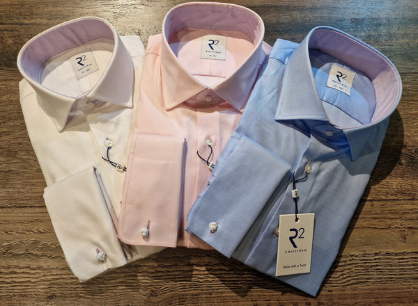 R2 - Amsterdam Double Twist double cuff Shirts