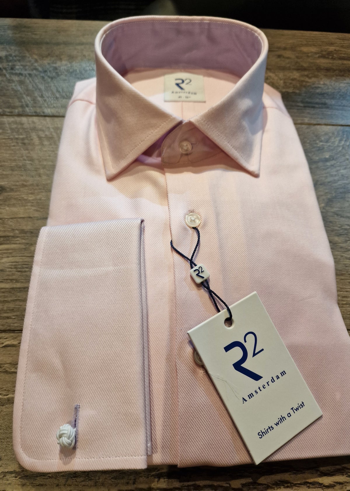 R2 - Amsterdam Double Twist double cuff Shirts