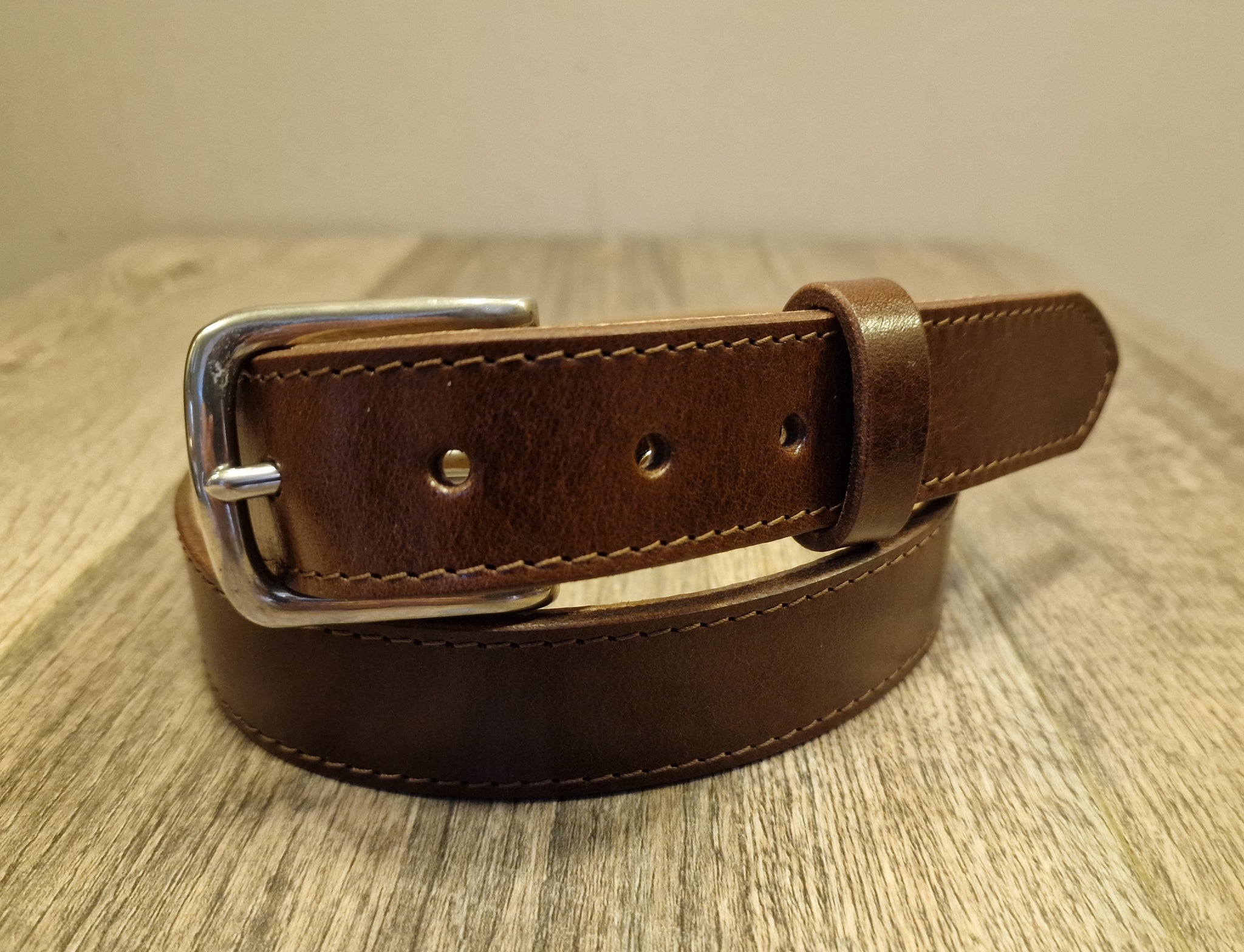 Retreat Clothing Handmade Brown dress belt