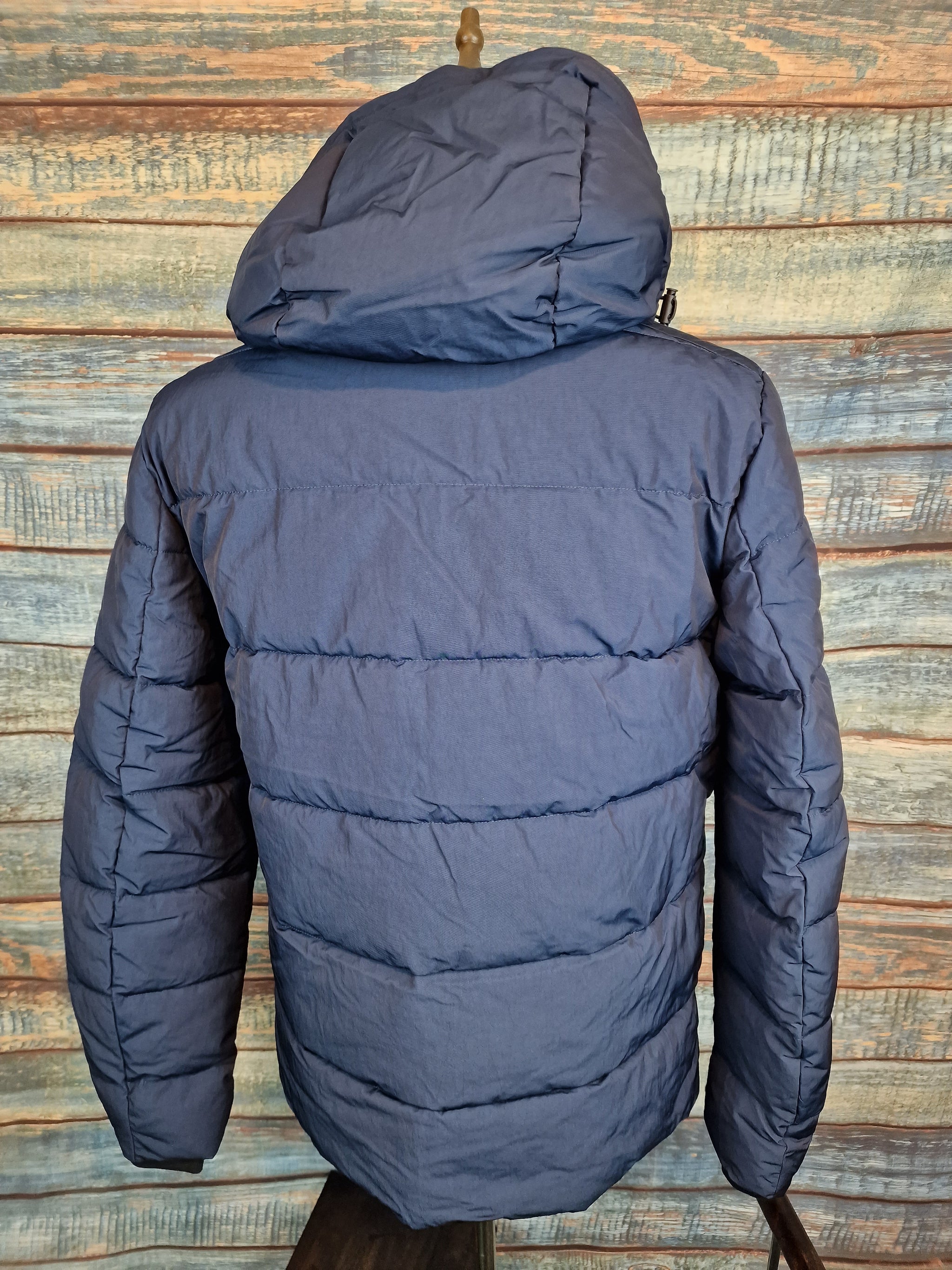 FYNCH-HATTON  MIXED MATERIAL PUFFER JACKET