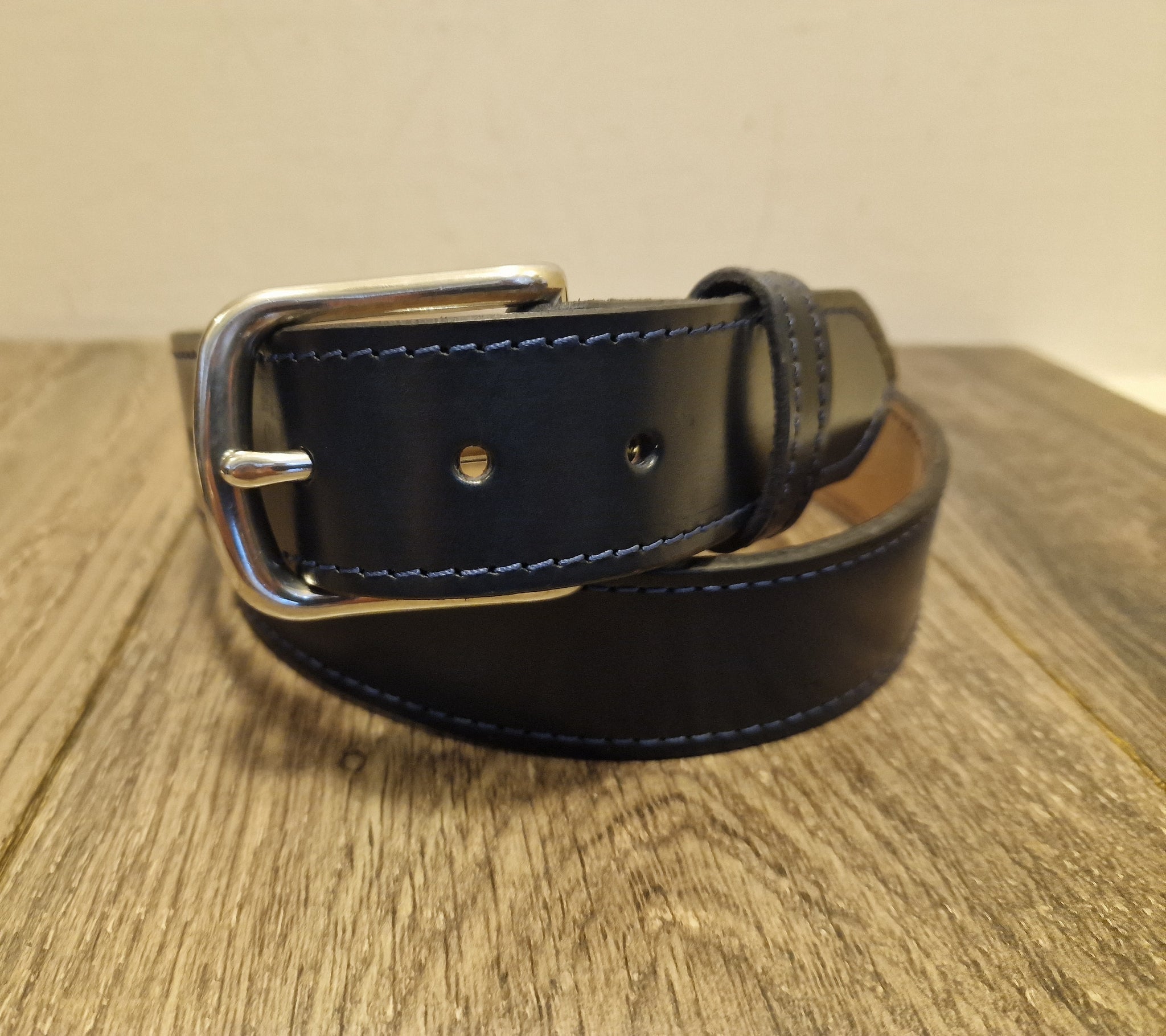 Retreat Clothing Handmade 38mm Dark Navy Belt