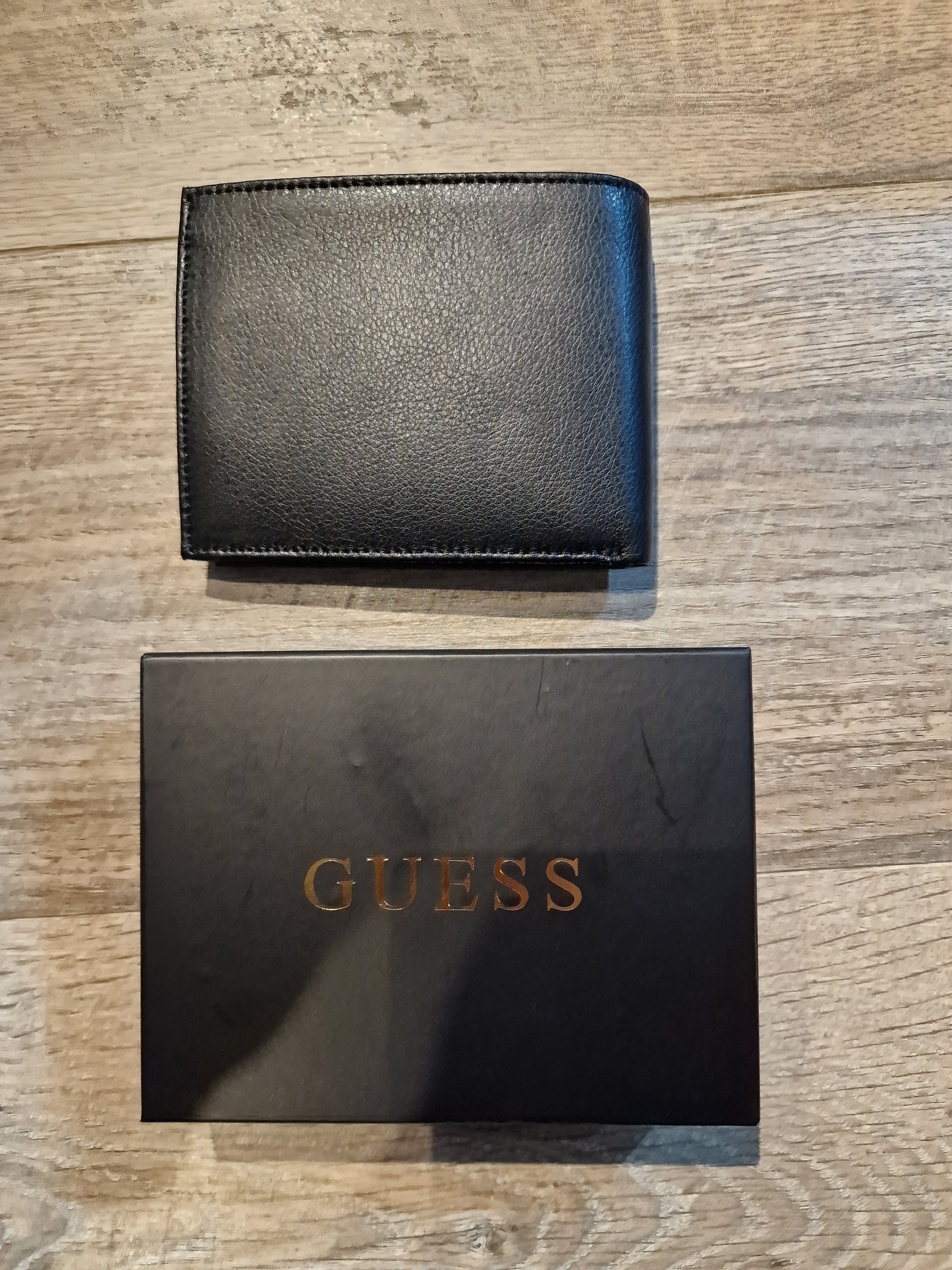 Guess Fidenza genuine leather wallet
