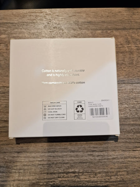 Van Buck White Egyptian Cotton Hank Gift Set