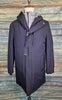 ROY ROBSON Navy 3/4 coat with padded lining