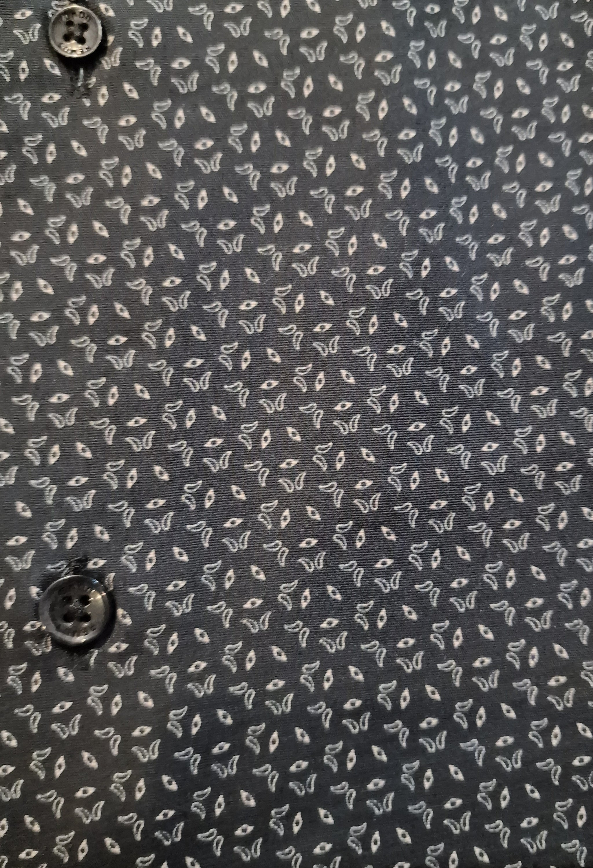 Remus Uomo slim Fit geometric print Shirt