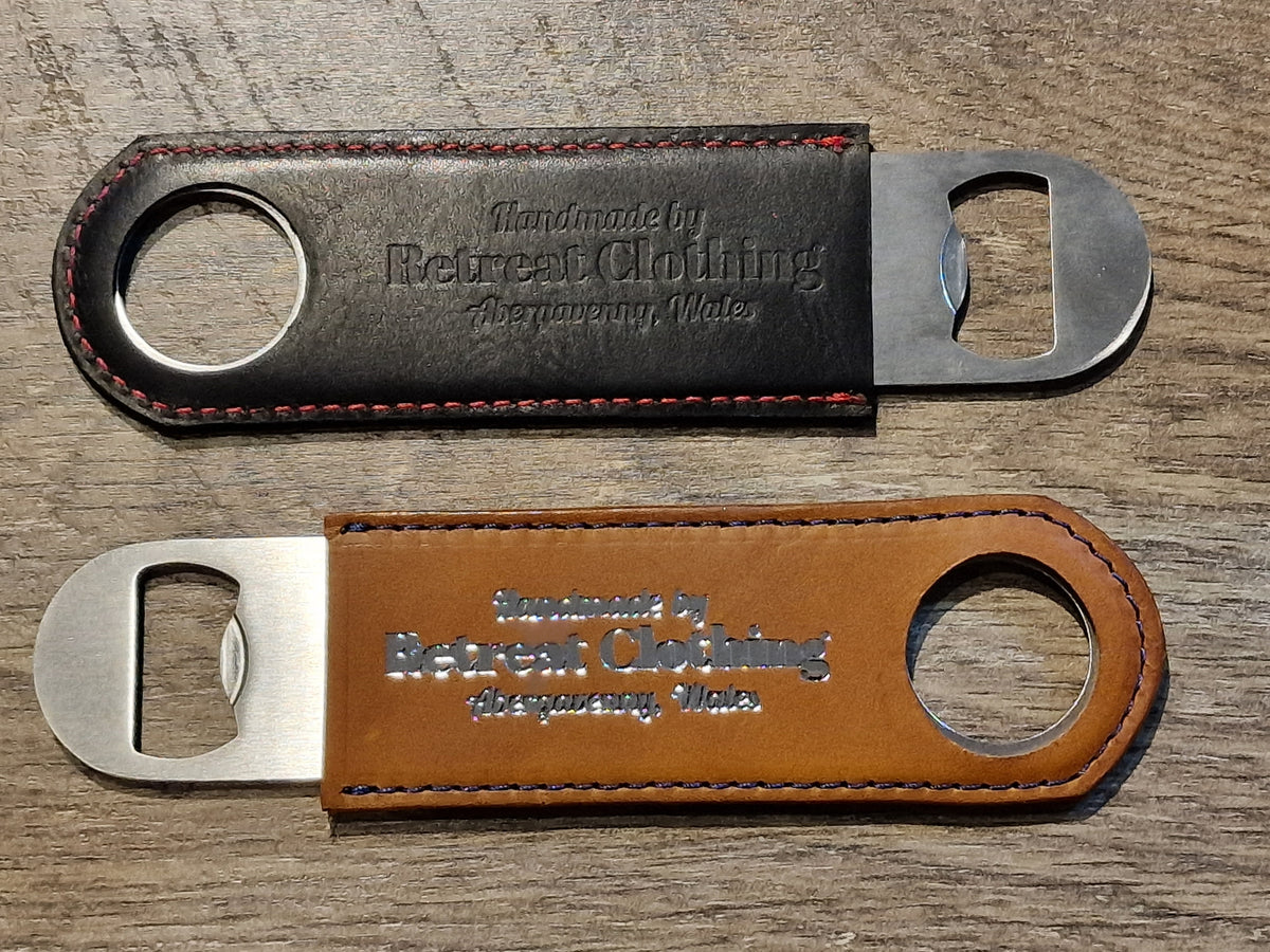 Retreat Clothing Leather wrapped Bar Blade