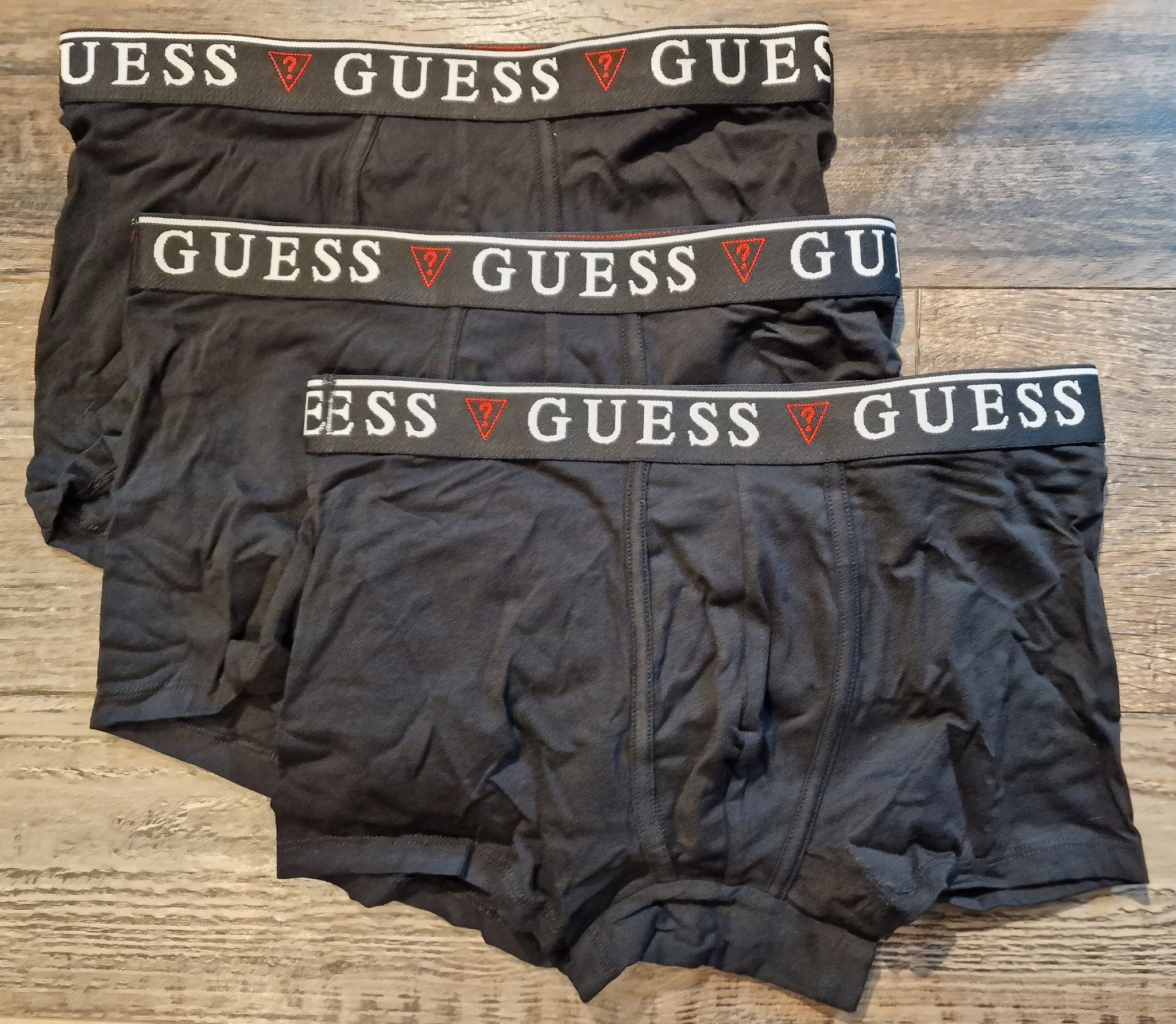 Guess 3 pack Logo Waistband trunks