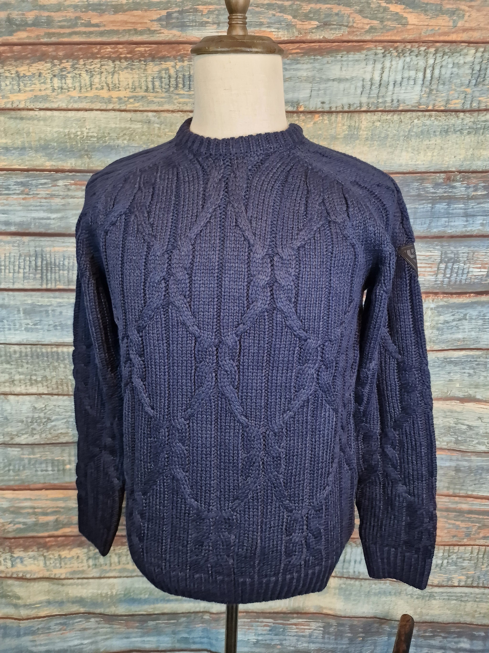 Musto cable shop knit jumper