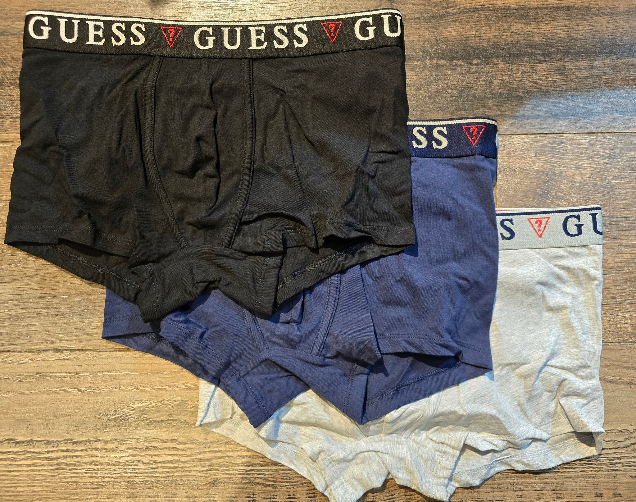 Guess 3 pack Logo Waistband trunks