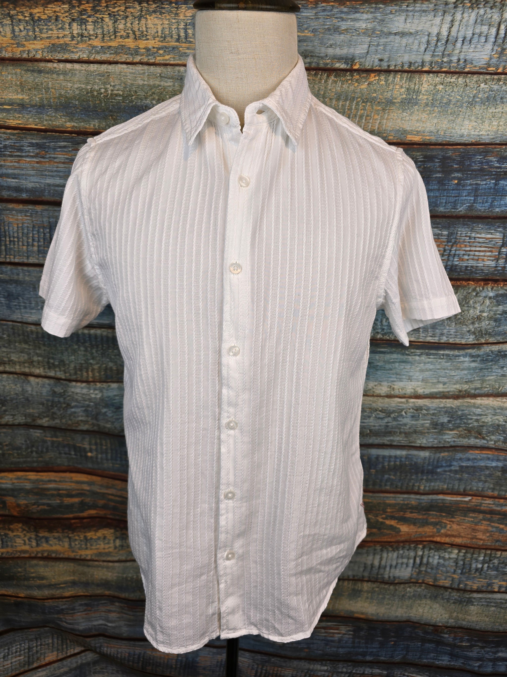 Guess Short Sleeve cotton pillar Shirt