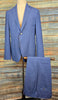 MICHAEL KORS Mid Blue Performance Stretch Suit