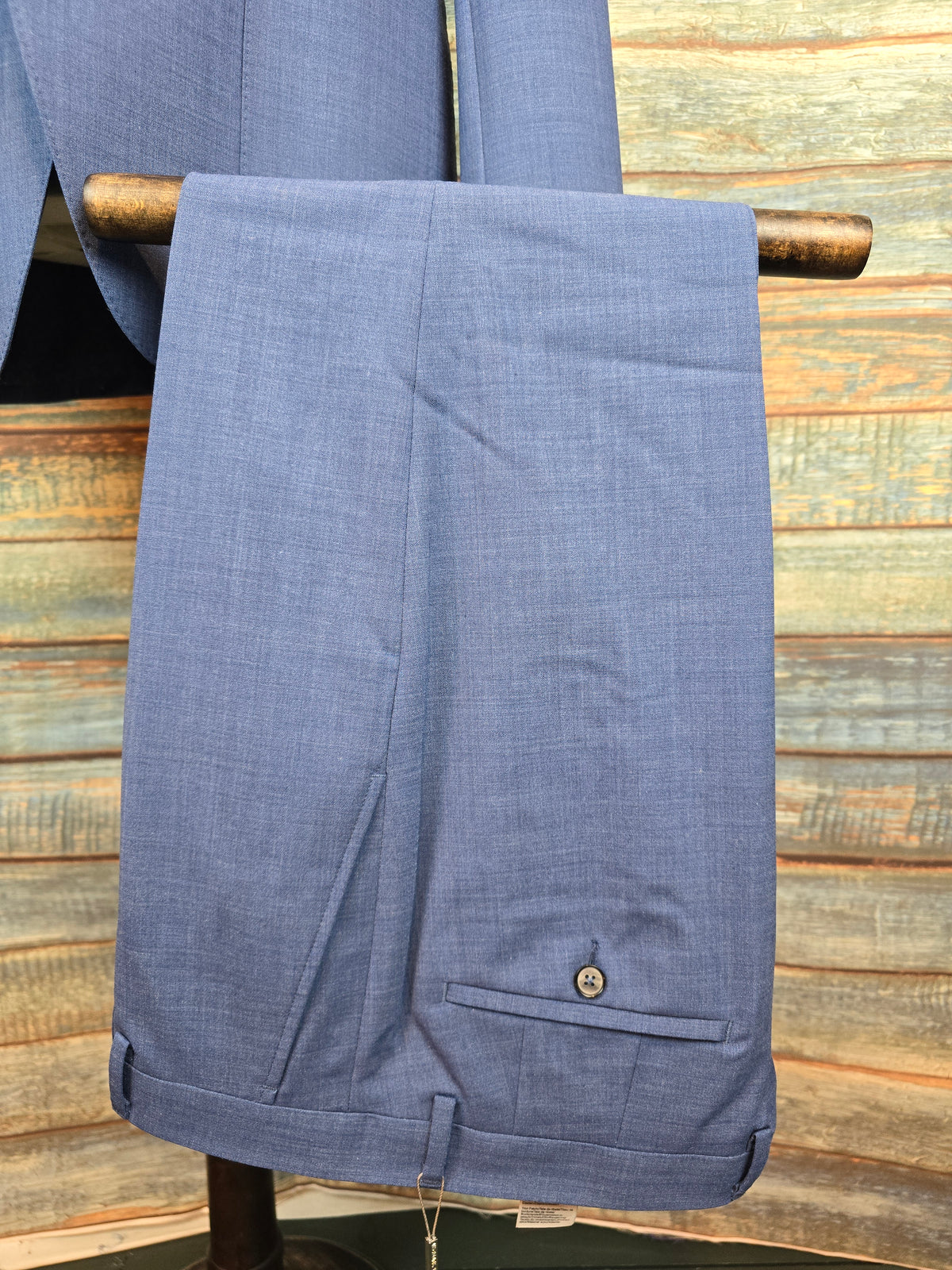 MICHAEL KORS Mid Blue Performance Stretch Suit