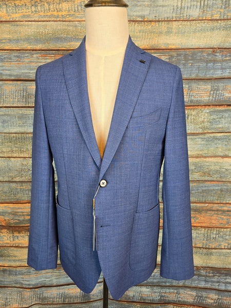 MICHAEL KORS Mid Blue Performance Stretch Suit