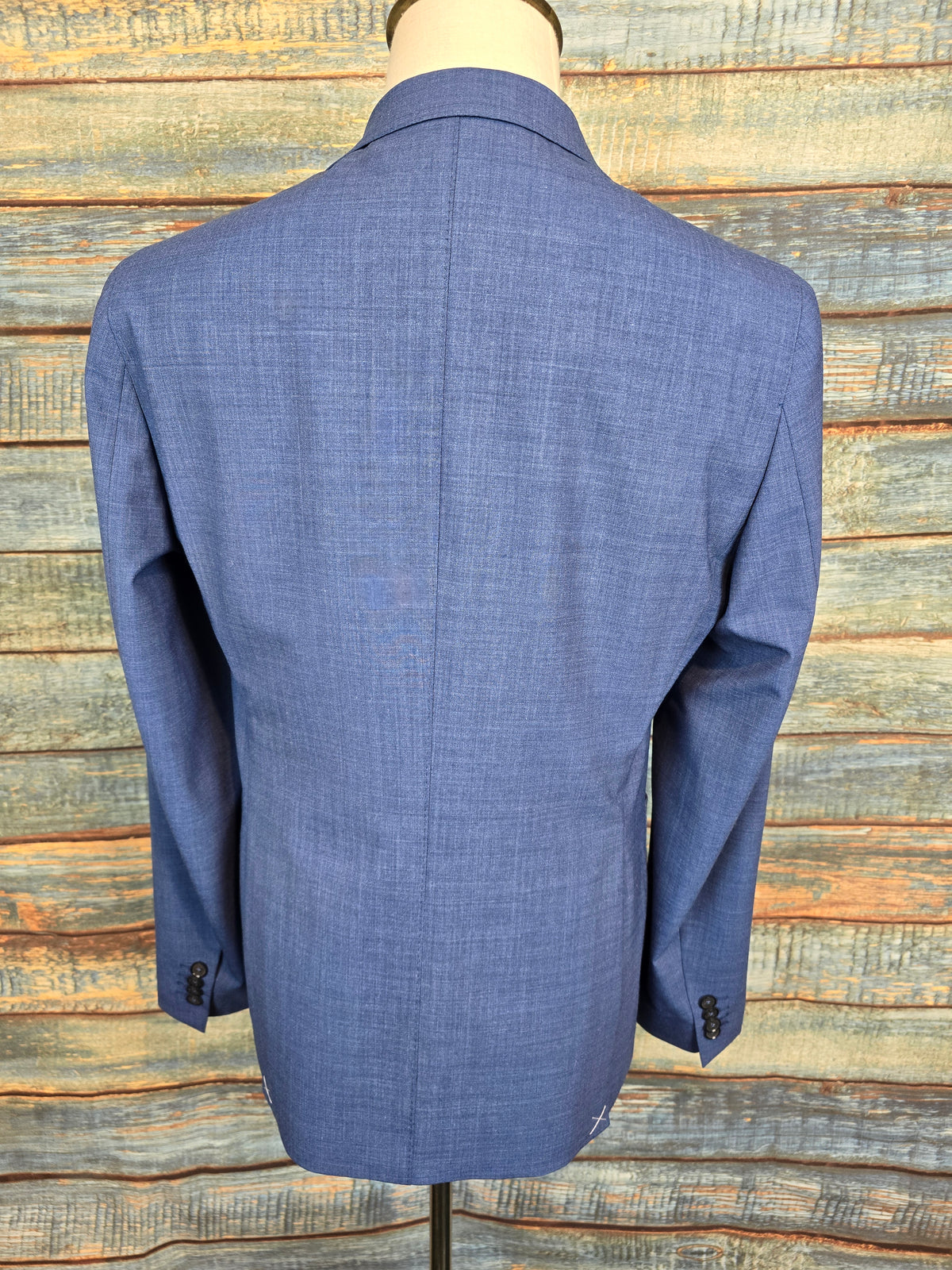 MICHAEL KORS Mid Blue Performance Stretch Suit