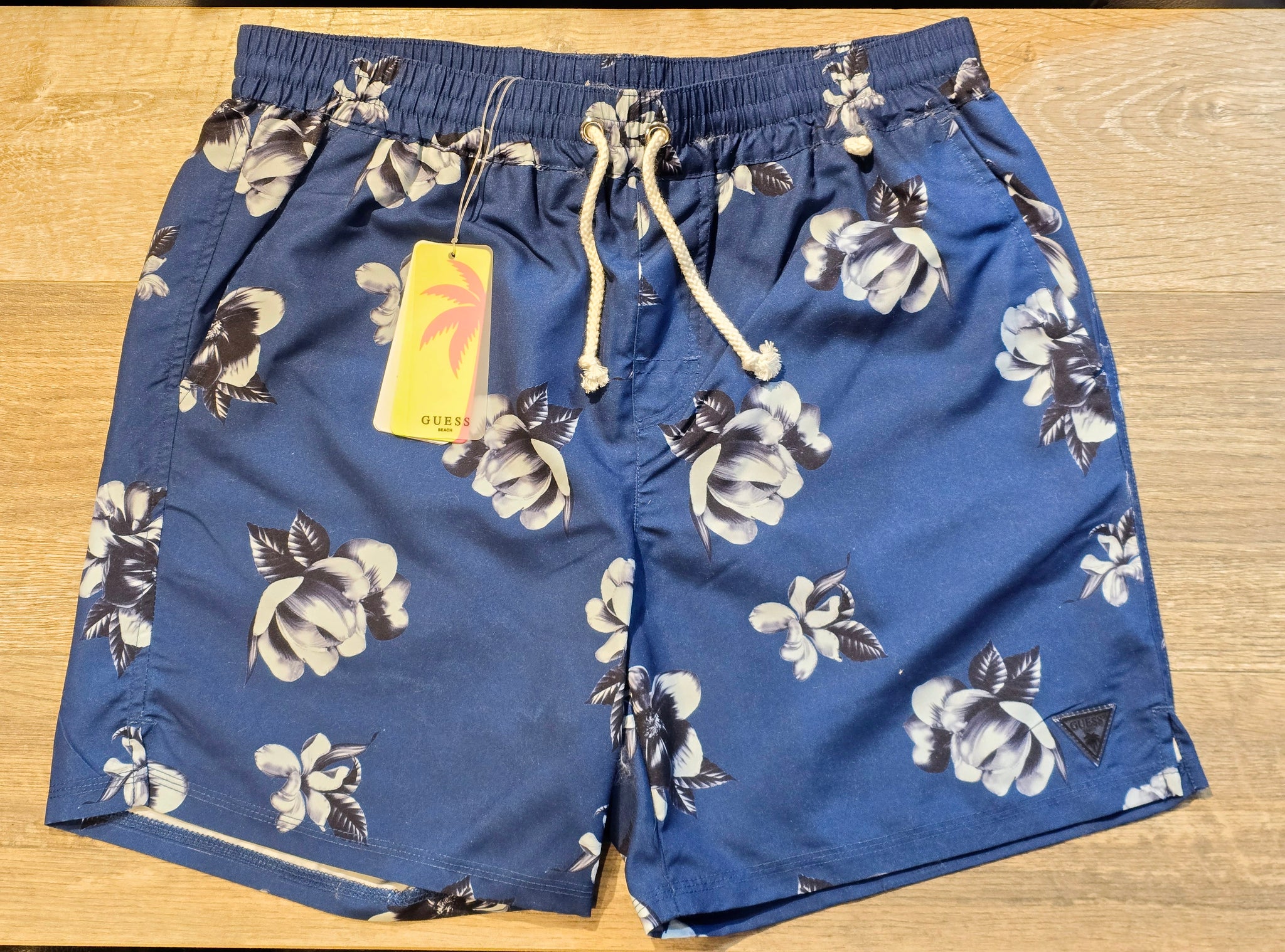 Guess All over print swim trunks