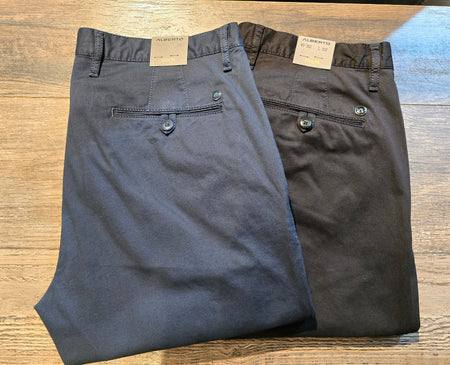 Alberto ROB - SLIM FIT SUPER STRETCH BROKEN TWILL CHINO