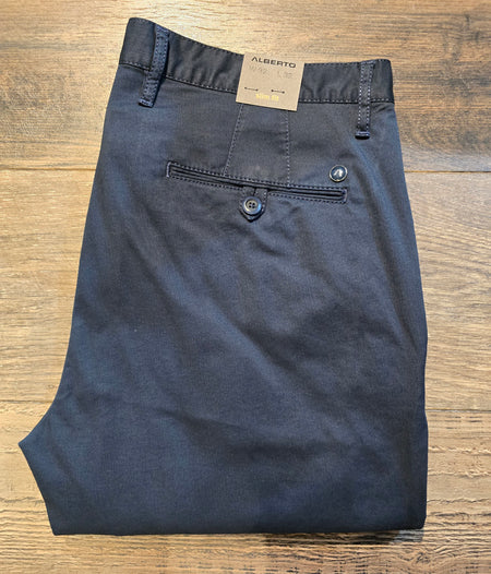 Alberto ROB - SLIM FIT SUPER STRETCH BROKEN TWILL CHINO