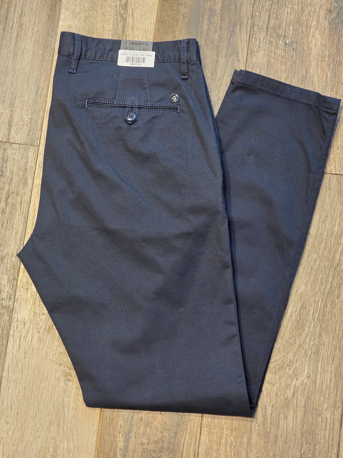 Alberto ROB - SLIM FIT SUPER STRETCH BROKEN TWILL CHINO