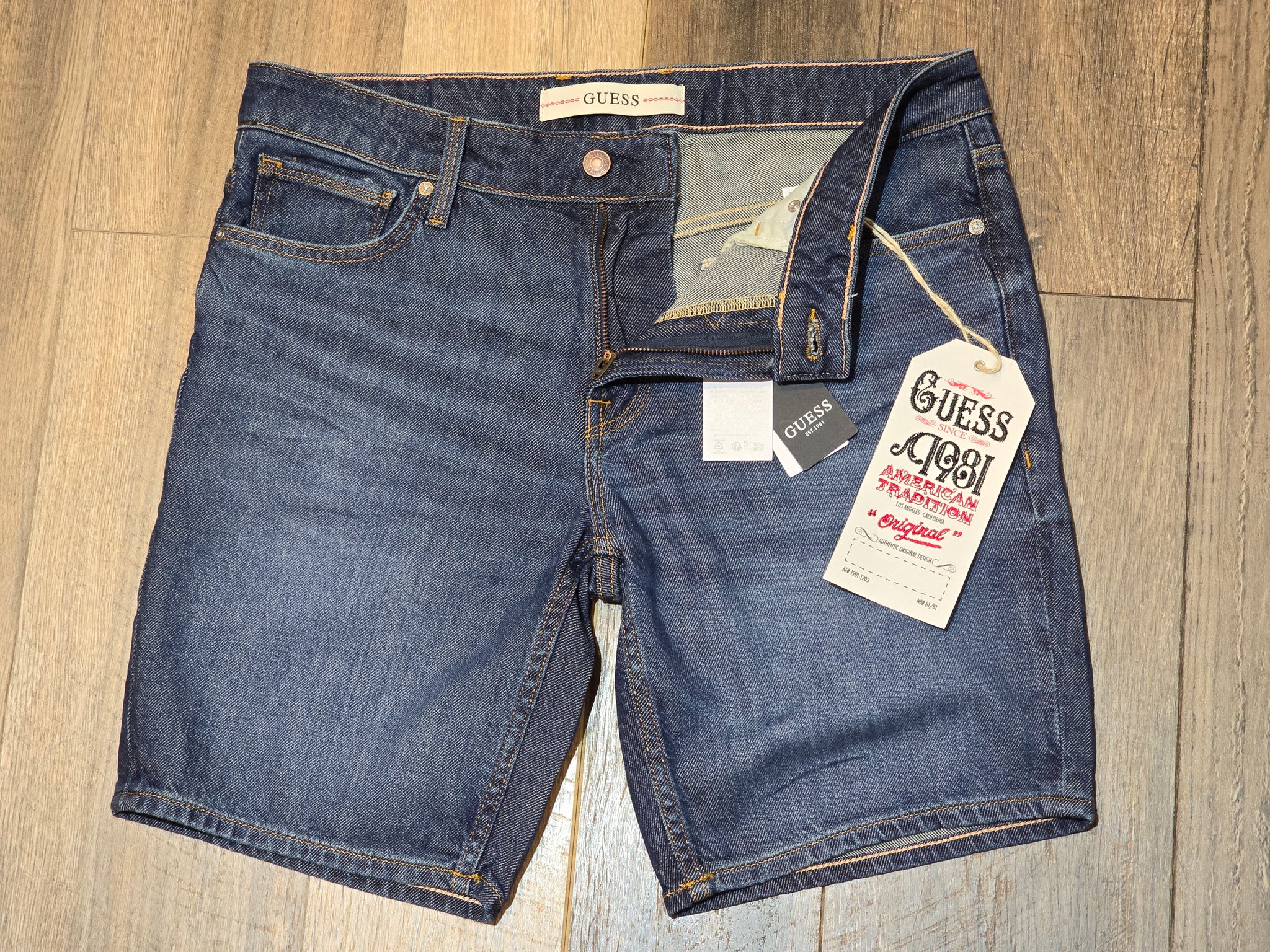 Guess Lightweight Denim Shorts