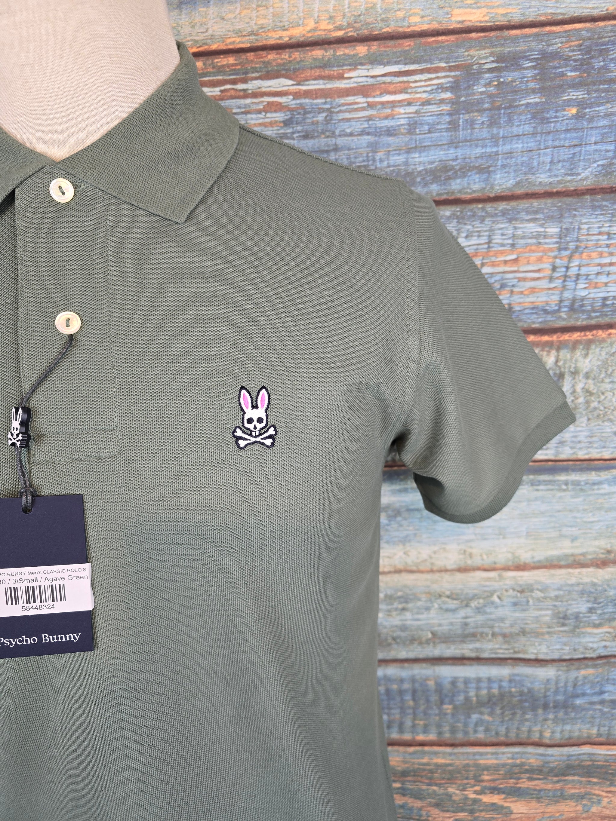 PSYCHO BUNNY Men's CLASSIC POLO'S