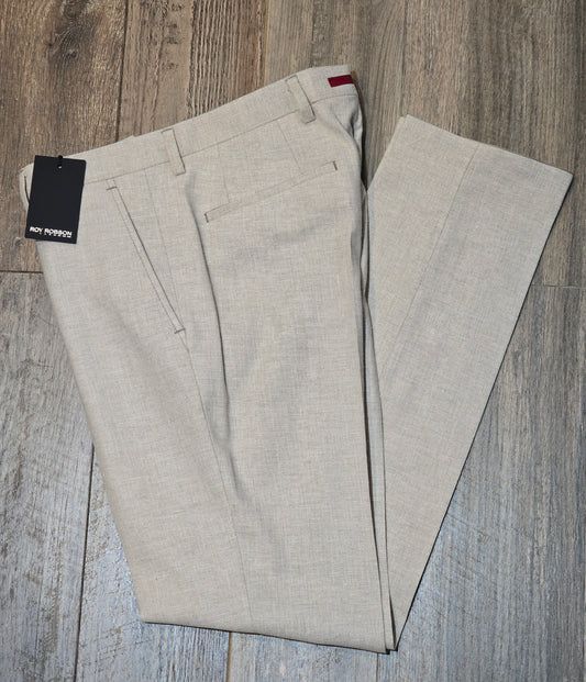 Roy Robson Slim Fit Linen and Cotton Trousers