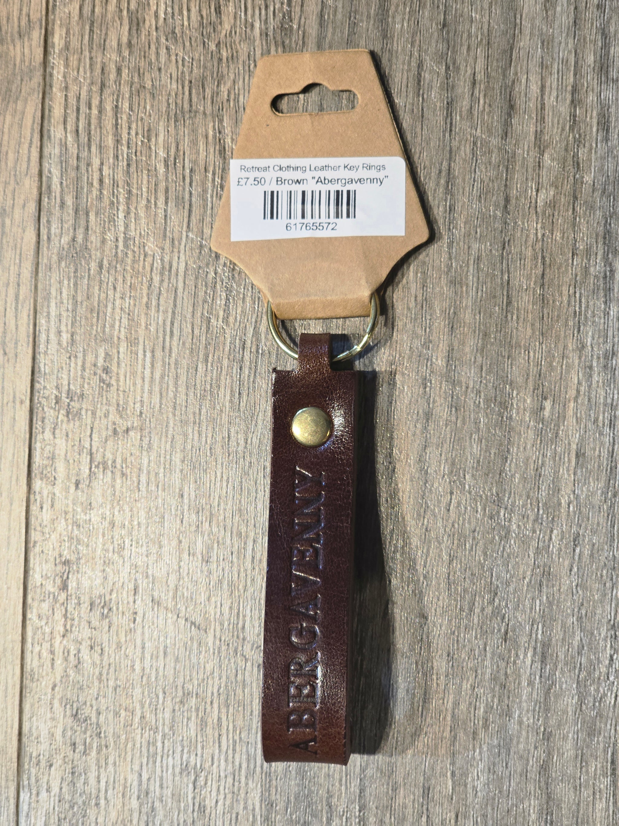 Retreat Clothing Leather Key Rings