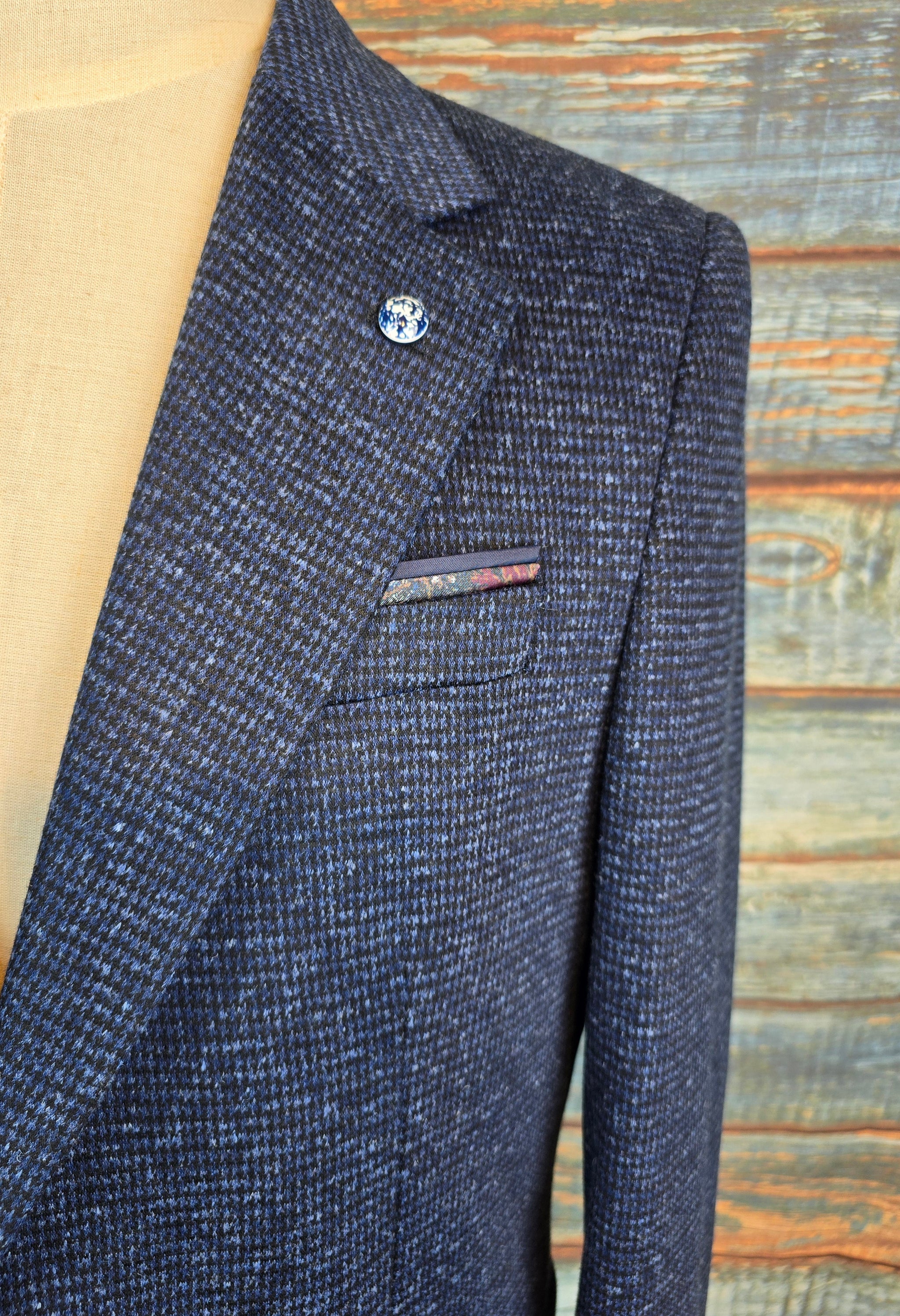 Benetti "Hally" Blue two button Jacket