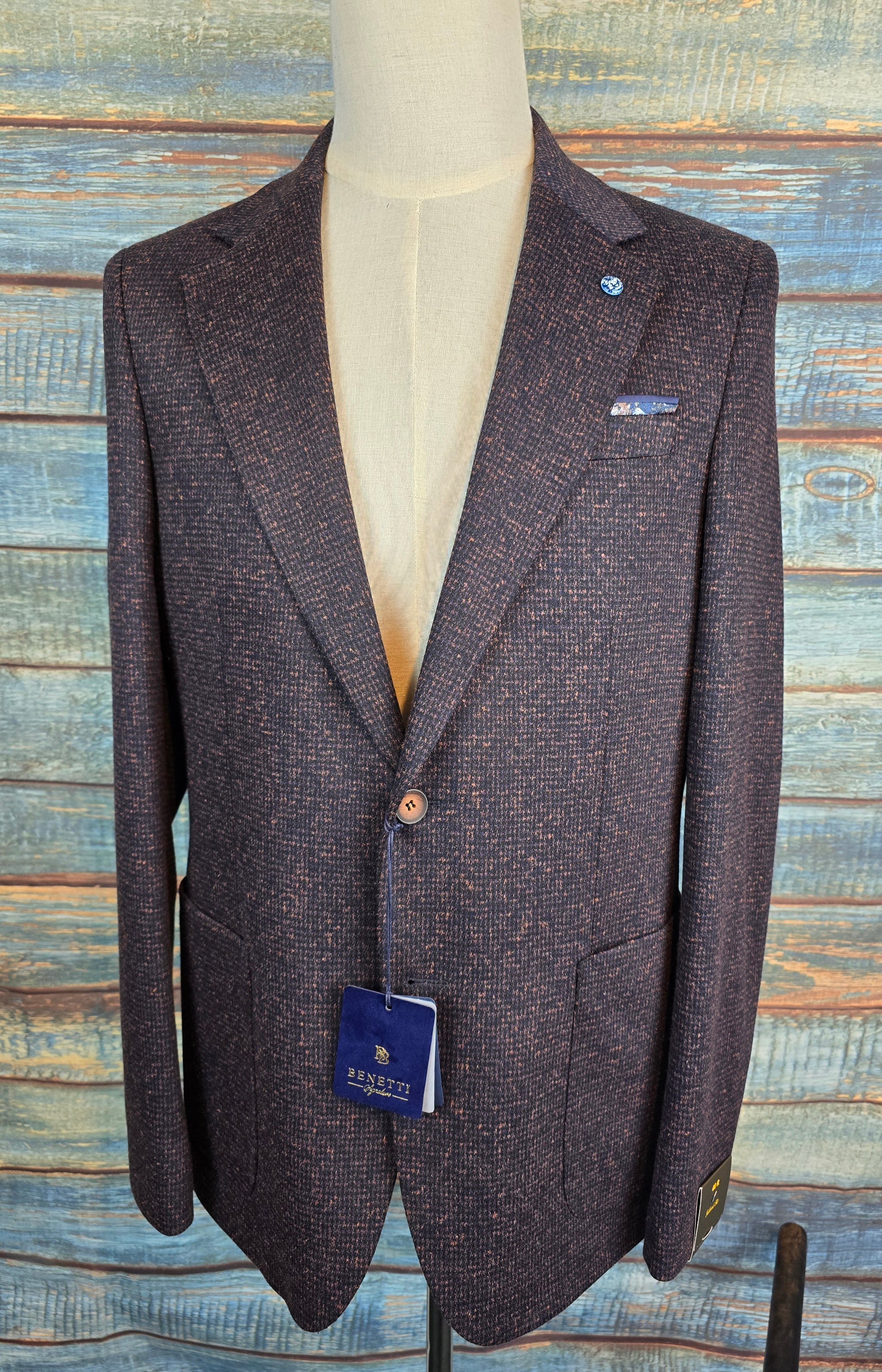 Benetti "Hally" Tabacco two-button Jacket