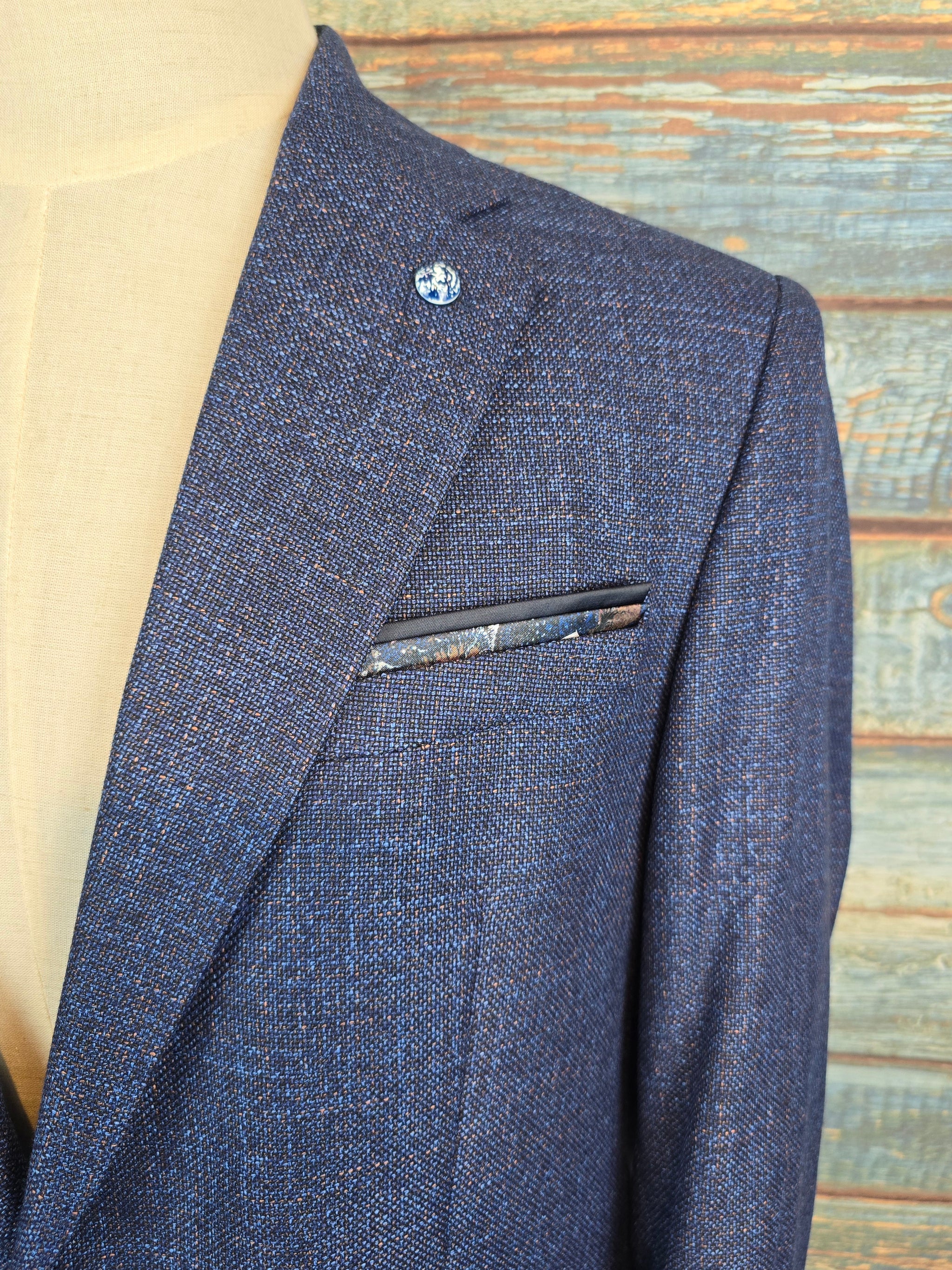 Benetti "Winston" Blue two button Jacket