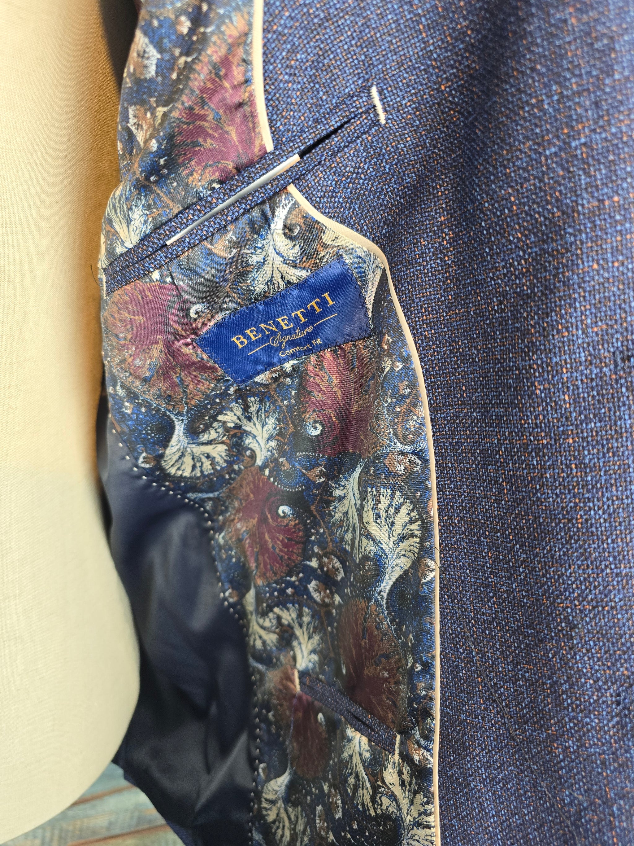 Benetti "Winston" Blue two button Jacket