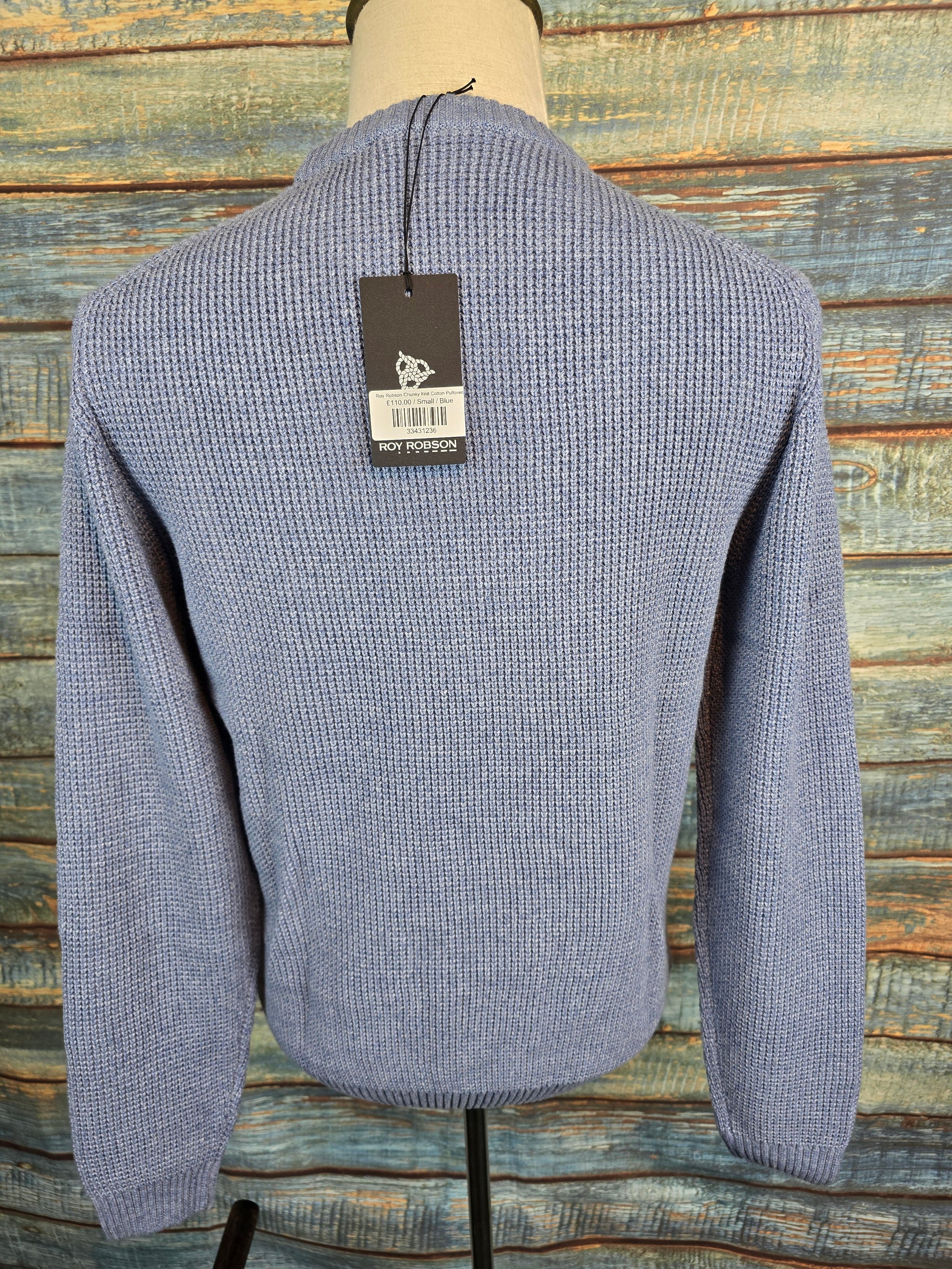 Roy Robson Chunky Knit Cotton Pullover