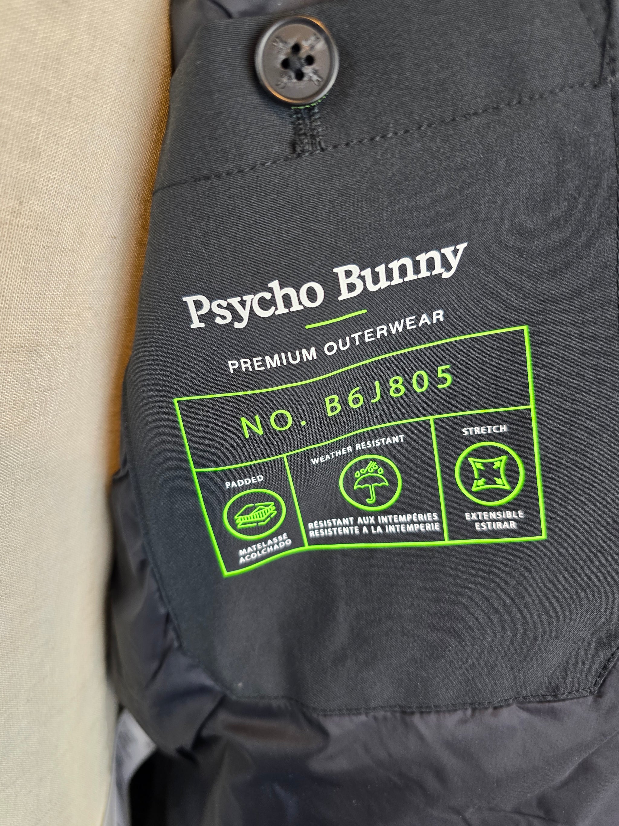 Psycho Bunny Douglas Padded Jacket