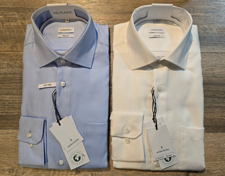 Seidensticker Regular Fit Twill Business Shirt