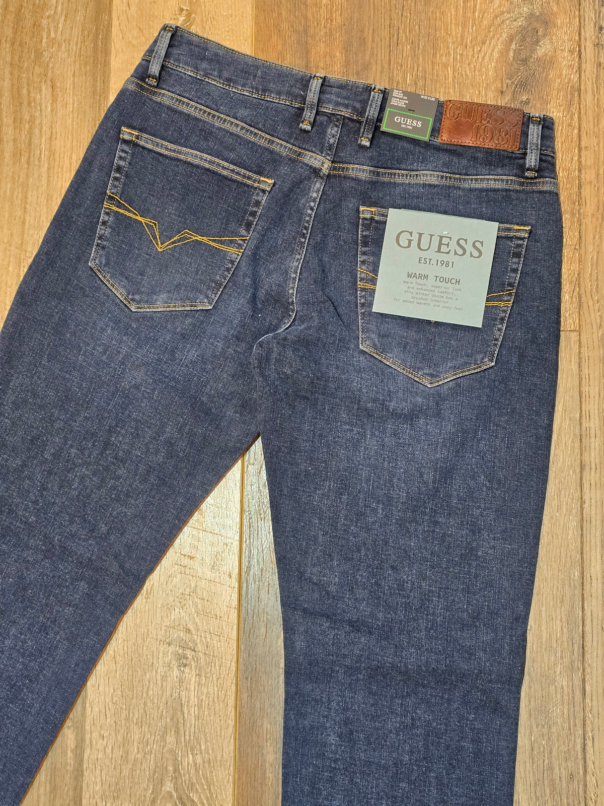Guess "Angles" Slim Fit Warm Touch Denim