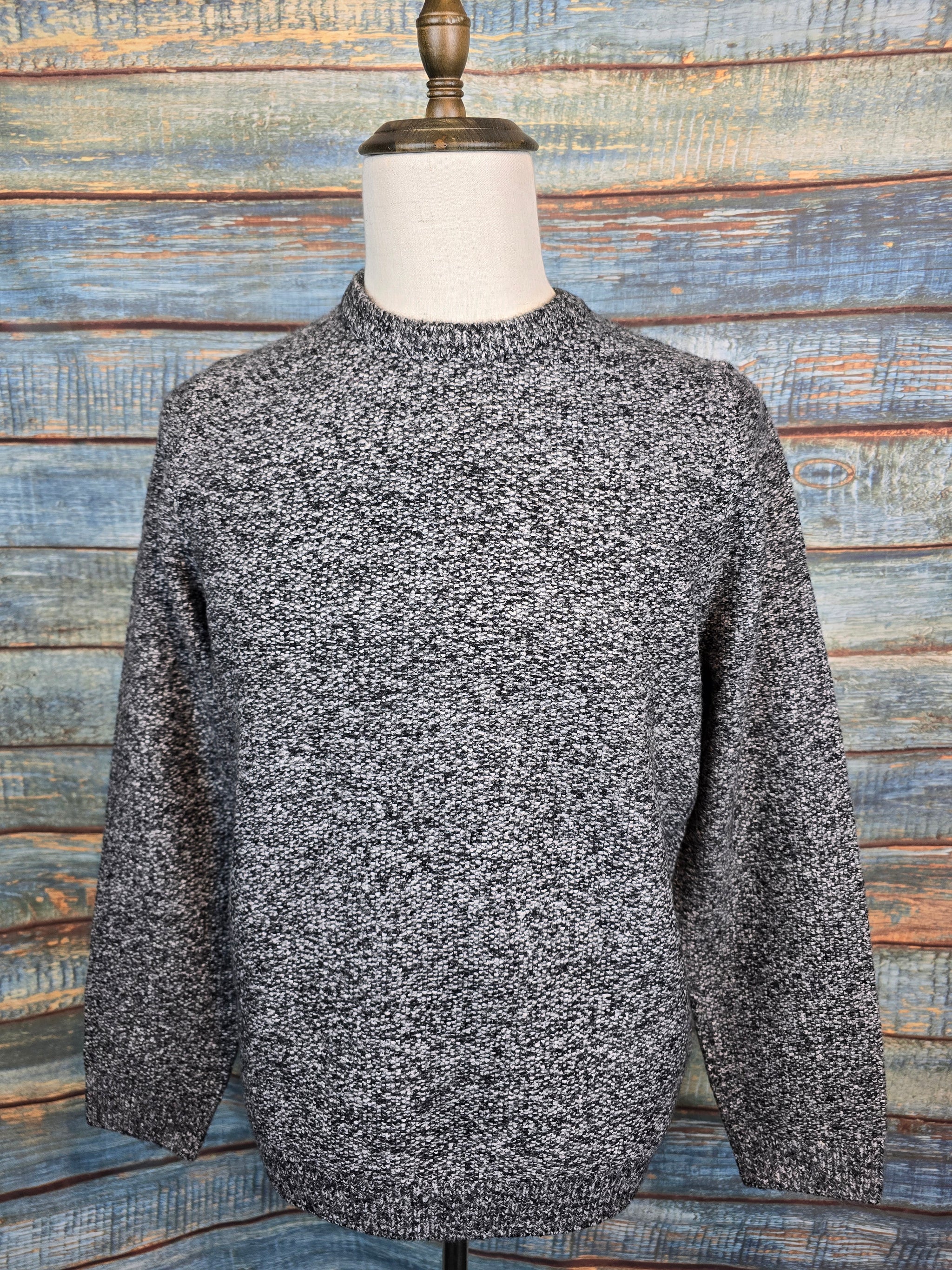 Guess Charcoal Melange round neck Jumper