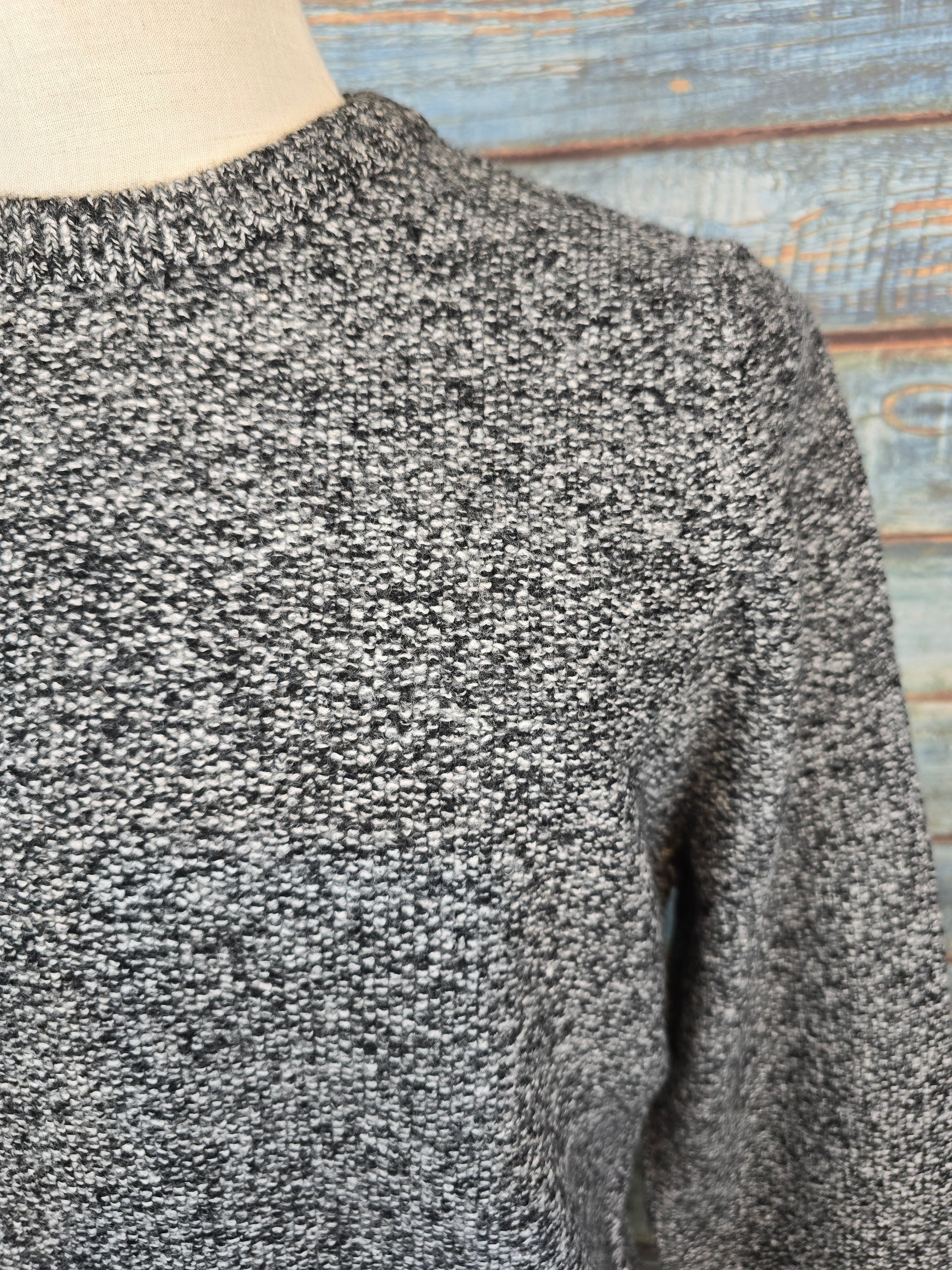 Guess Charcoal Melange round neck Jumper