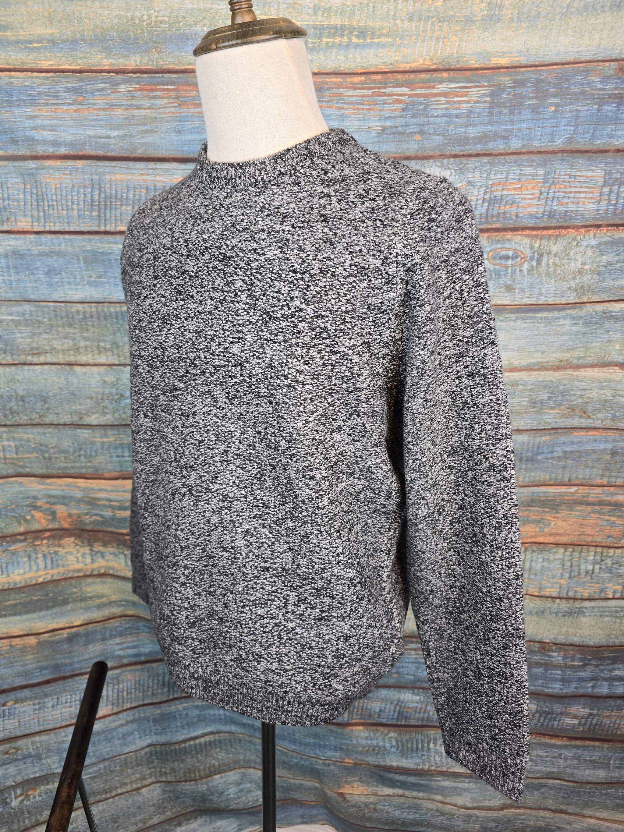 Guess Charcoal Melange round neck Jumper